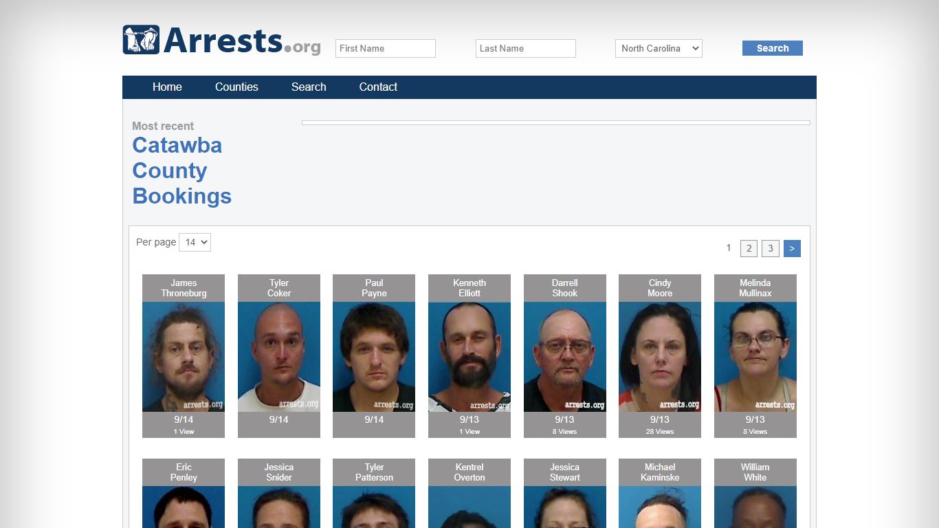 Catawba County Arrests and Inmate Search