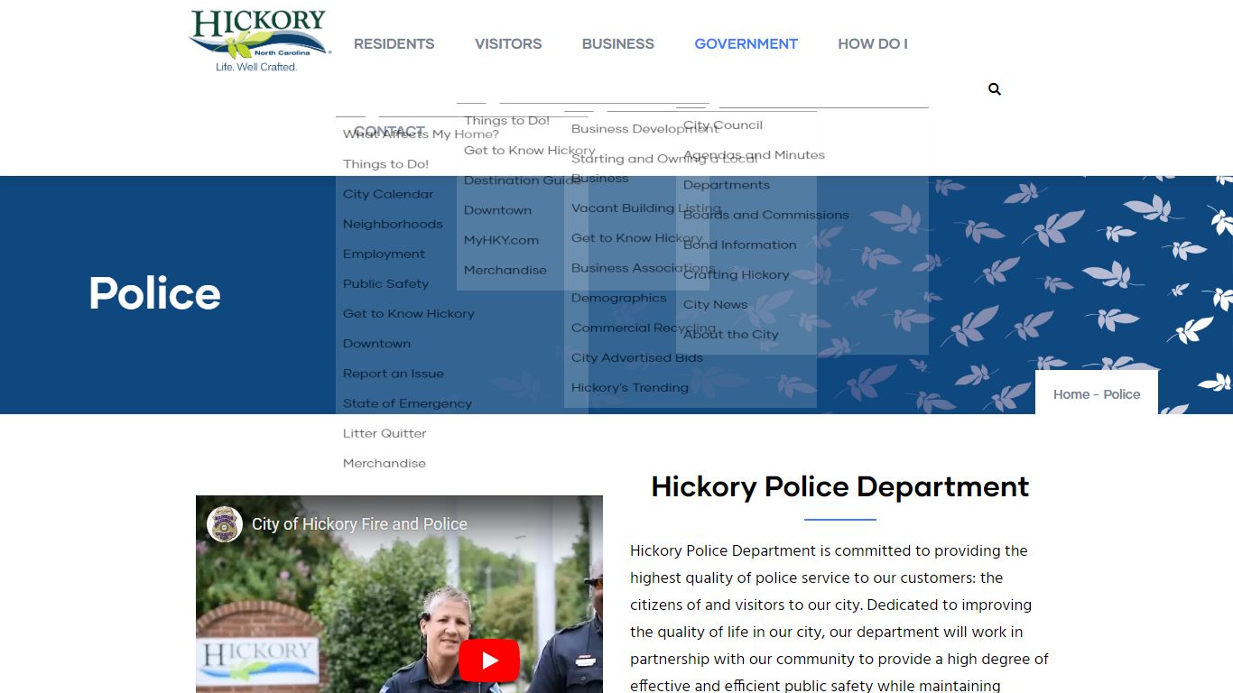 Police | City of Hickory